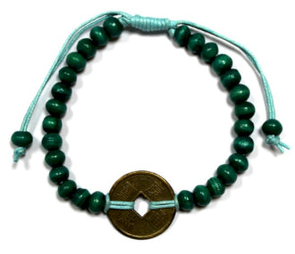 Bali Feng Shui Bead Bracelet
