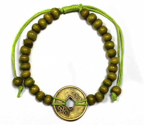 Bali Feng Shui Bead Bracelet