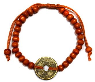 Bali Feng Shui Bead Bracelet