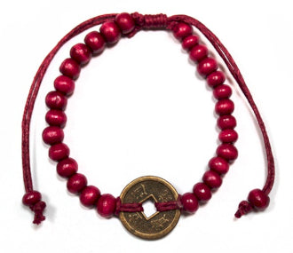 Bali Feng Shui Bead Bracelet