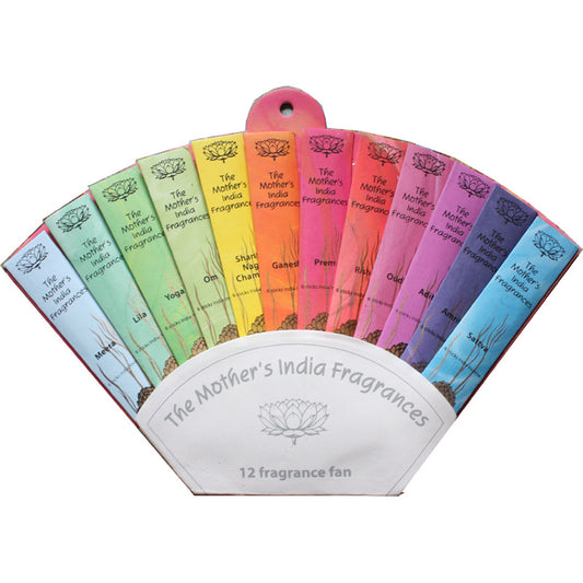 Mother's India Incense Fan